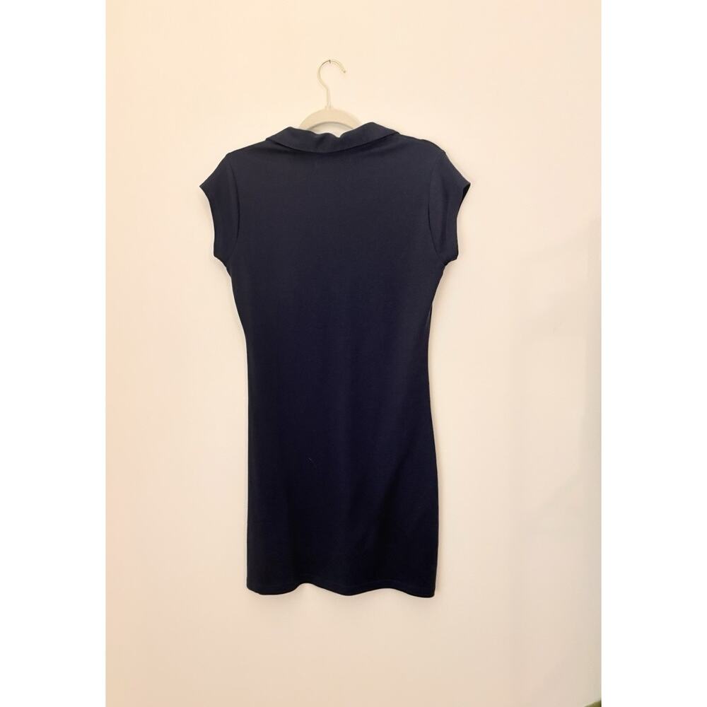 Criquet Women’s Navy Polo Dress Cotton Austin TX Size S USA Preppy - Picture 6 of 10